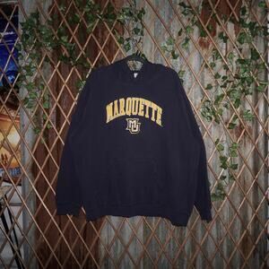 XXL - Vintage Y2K Marquette university 00s embroider hoodie